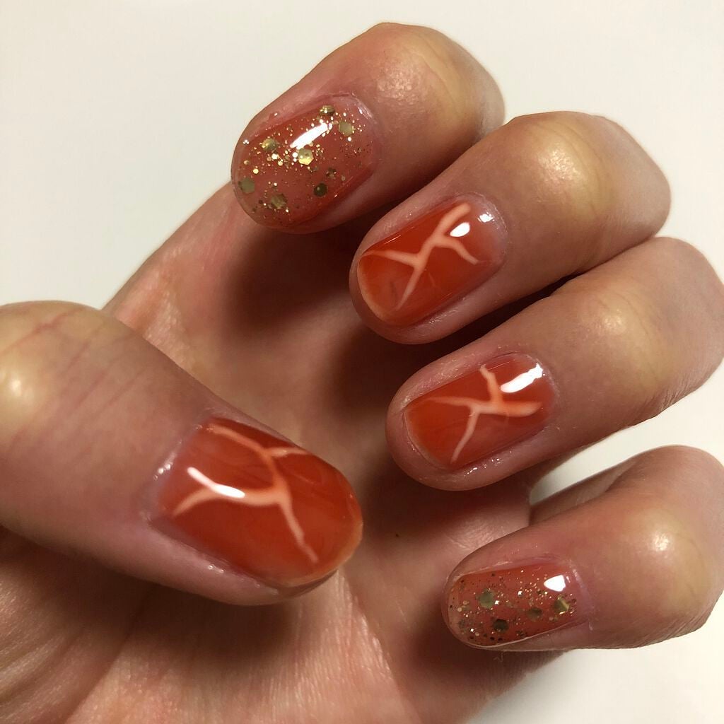 ジェルネイル(ライト対応)/セリア/ジェルネイルを使ったクチコミ(1枚目)