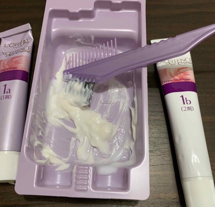 エクセランス ヘアカラー/ロレアル パリ/ヘアカラーを使ったクチコミ(2枚目)