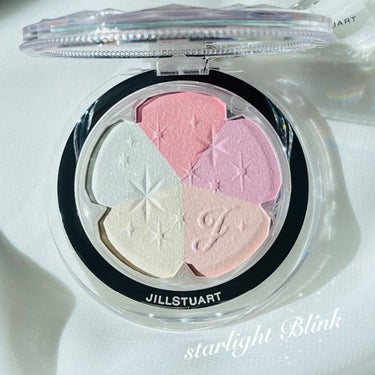 ジルスチュアート ブルーム ミックスブラッシュ コンパクト 26 opal polaris<スターライトブリンク>(限定色)/JILL STUART/パウダーチークを使ったクチコミ（1枚目）