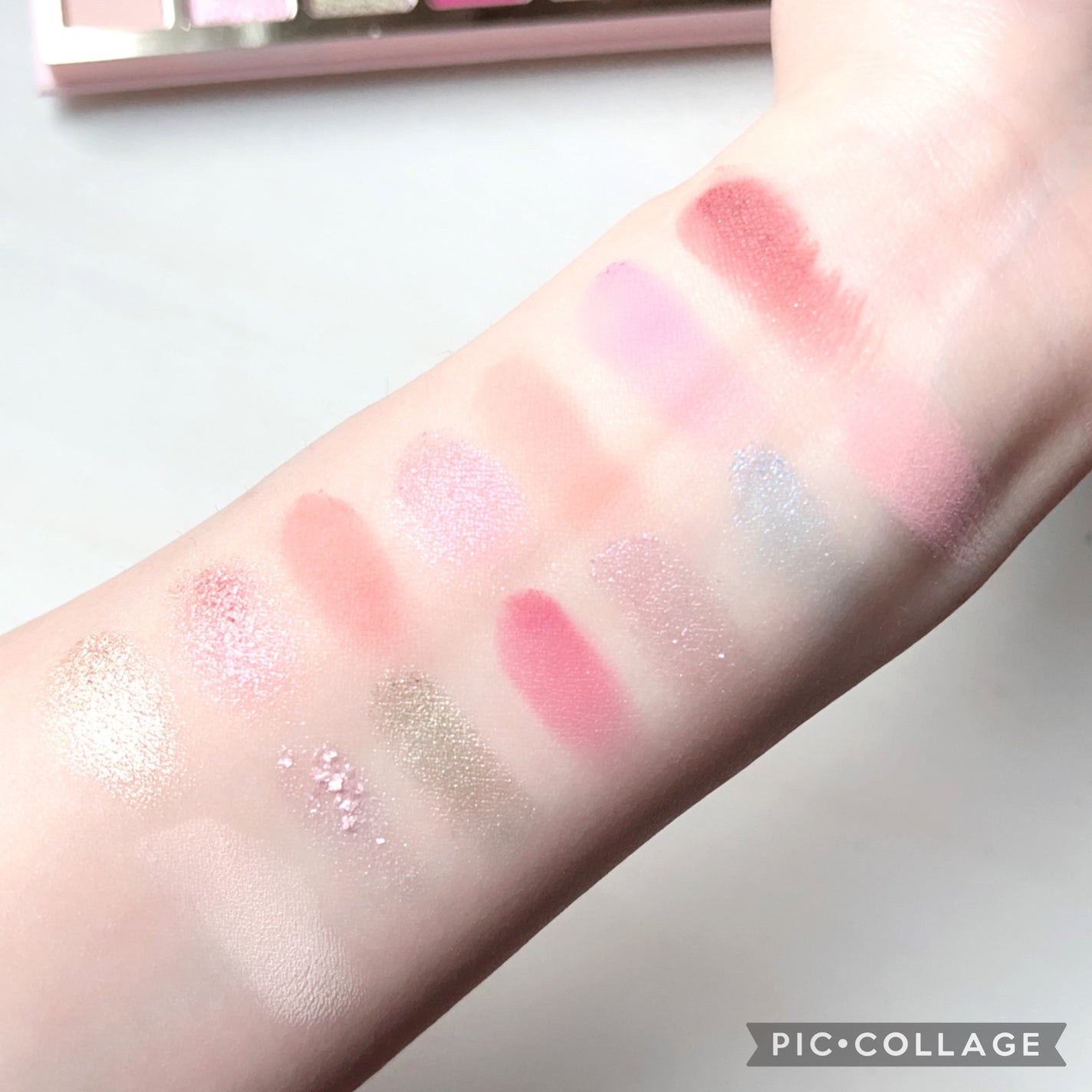 ピンカー タイムズ アヘッド アイシャドウ パレット/Too Faced/アイシャドウパレットを使ったクチコミ(3枚目)