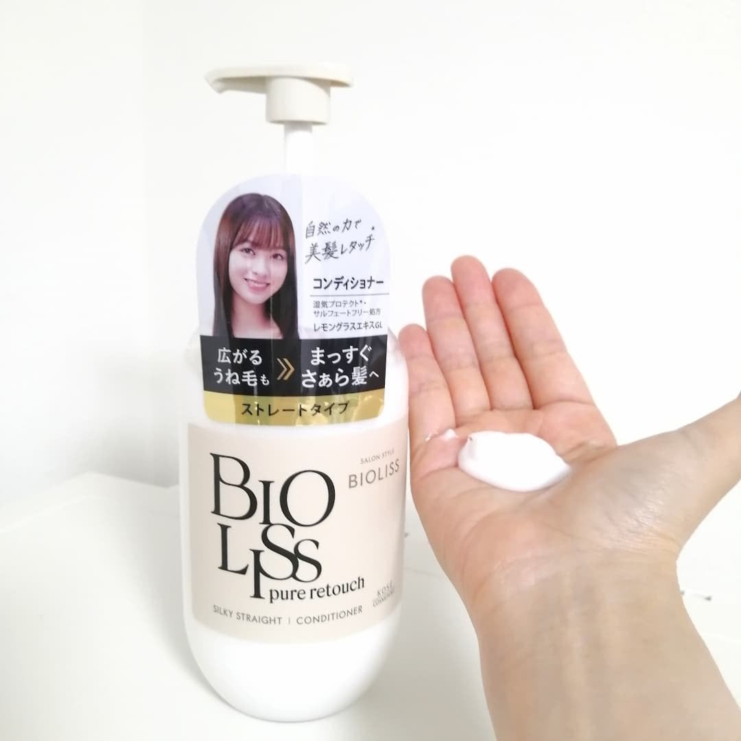 lili on LIPS 「SSビオリス ピュアレタッチうねさぁら シャンプー/ヘアコンデ..」(3枚目)