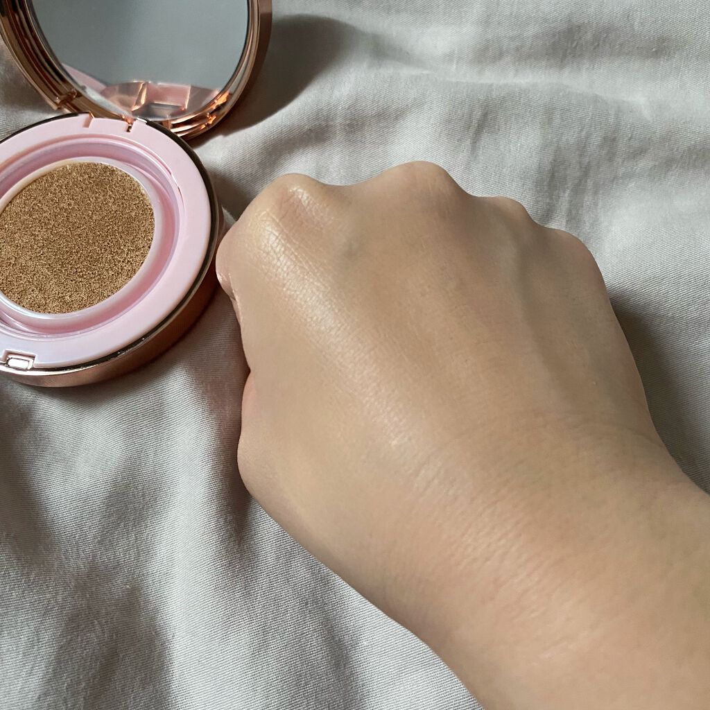 ピンクティーツリーカバークッション/APLIN/クッションファンデーションを使ったクチコミ(5枚目)