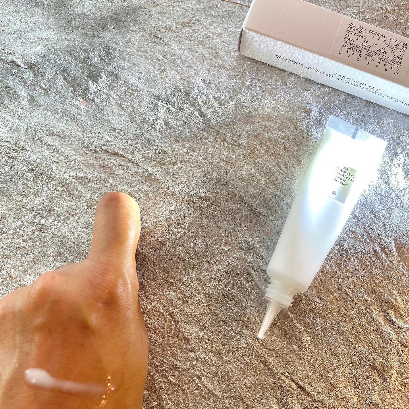 AA EYE AMPOULE/Shangpree/アイケア・アイクリームを使ったクチコミ(4枚目)