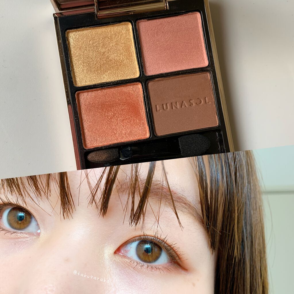 アイカラーレーション/LUNASOL/アイシャドウパレットを使ったクチコミ（1枚目）