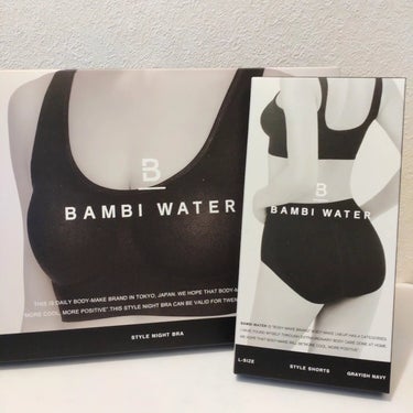 BAMBI WATER スタイルナイトブラのクチコミ「🤍 ​​bambiwaterで人気の​​ナイトブラ
＆セットアップショーツ

🏅楽天市場で２年.....」（2枚目）