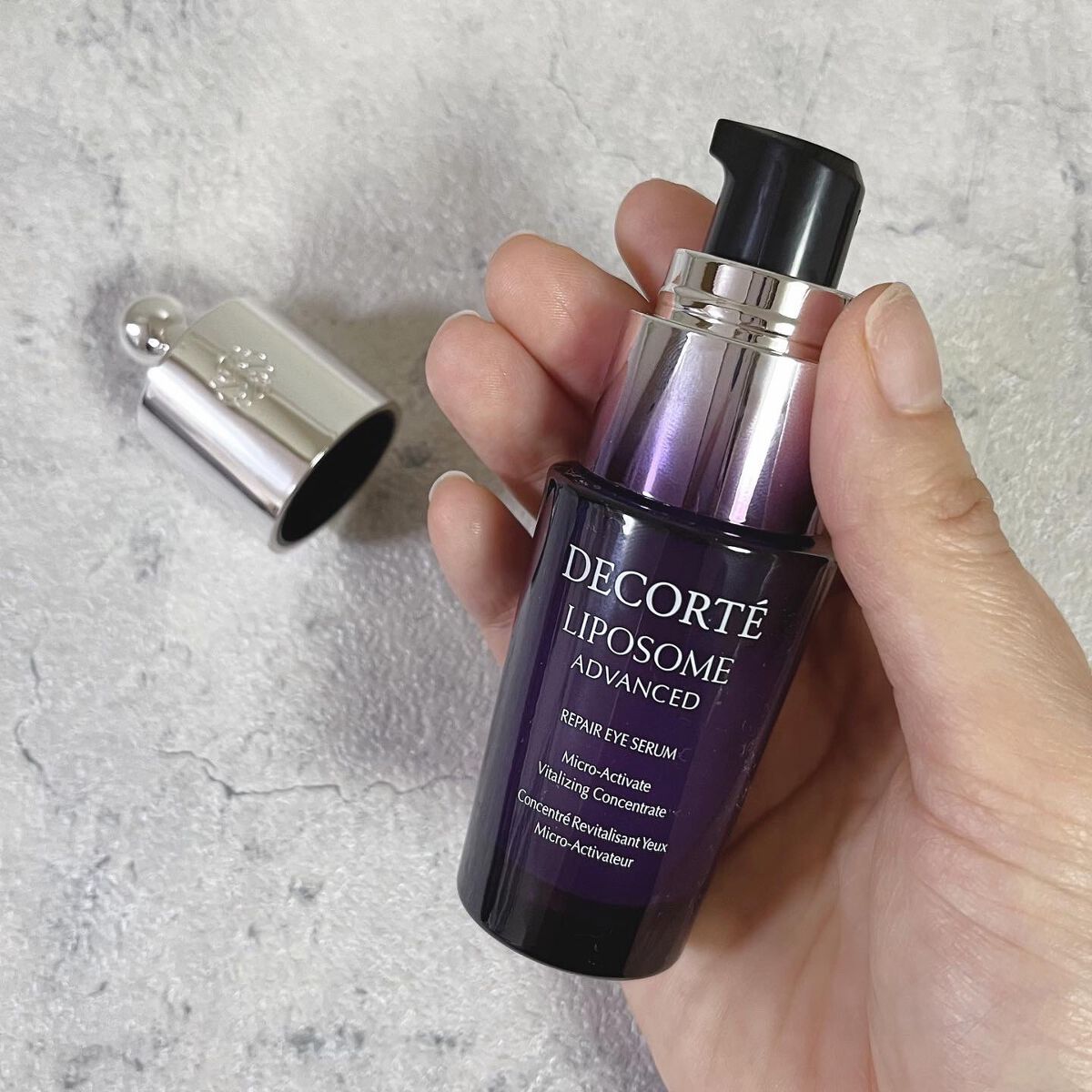 リポソーム アドバンスト　リペアアイセラム/DECORTÉ/アイケア・アイクリームを使ったクチコミ（2枚目）