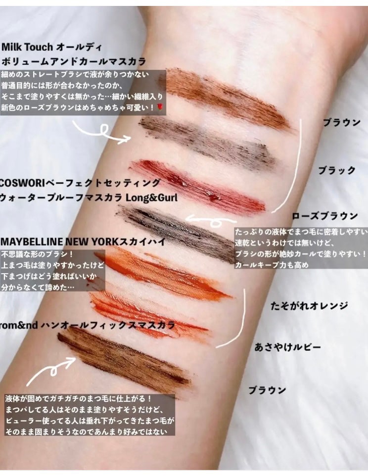 パーフェクトエクステンション マスカラ for カール/D-UP/マスカラを使ったクチコミ(4枚目)