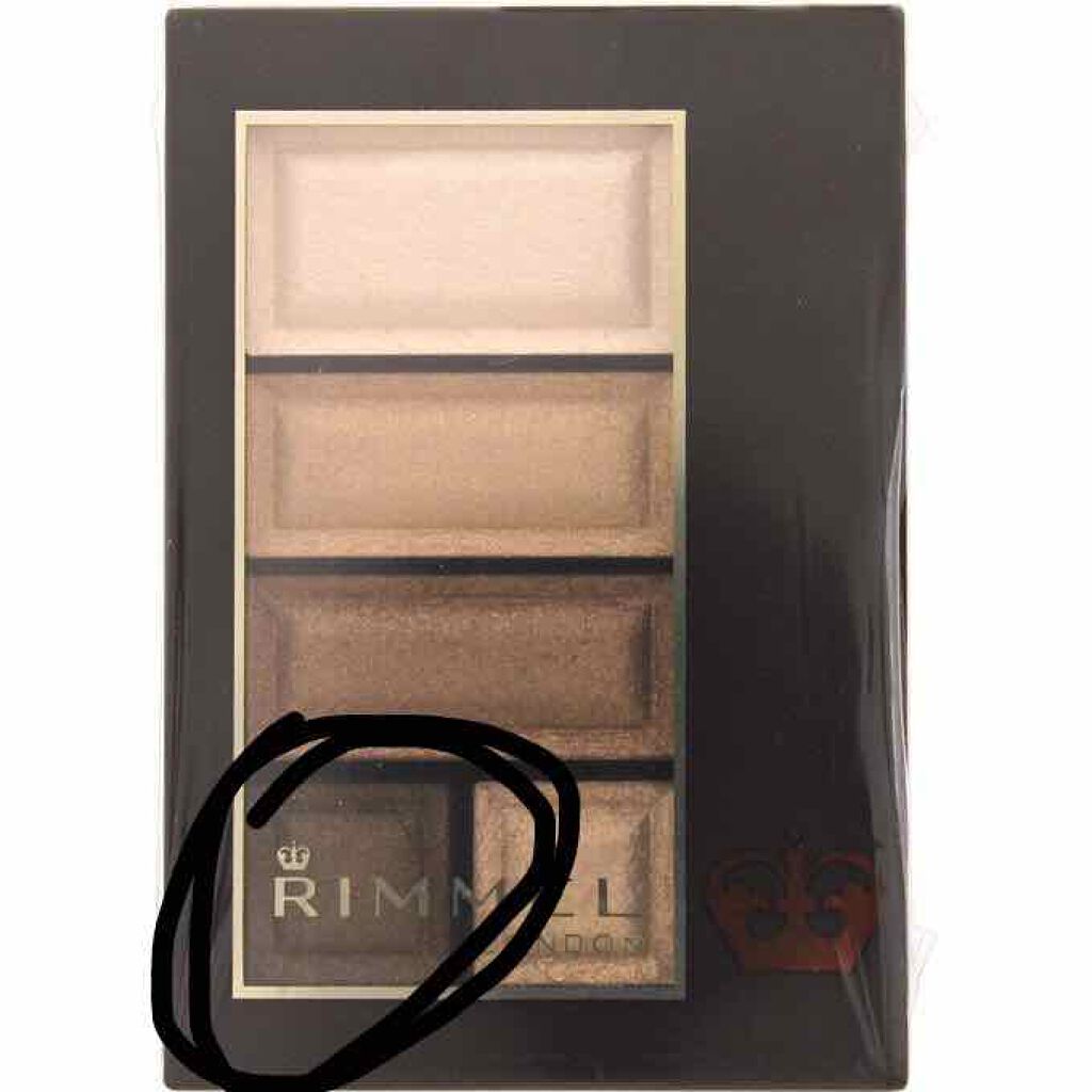 ショコラスウィート アイズ/リンメル ロンドン/アイシャドウパレットを使ったクチコミ(1枚目)