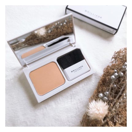 パウダリーファンデーション ソフトシャイニー 40(標準カラー)/ブリリアージュ/パウダーファンデーションを使ったクチコミ(3枚目)