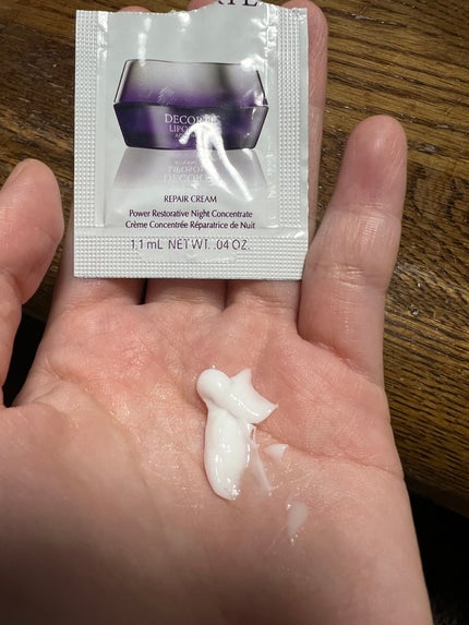 リポソーム アドバンスト リペアクリーム/DECORTÉ/フェイスクリームを使ったクチコミ(3枚目)