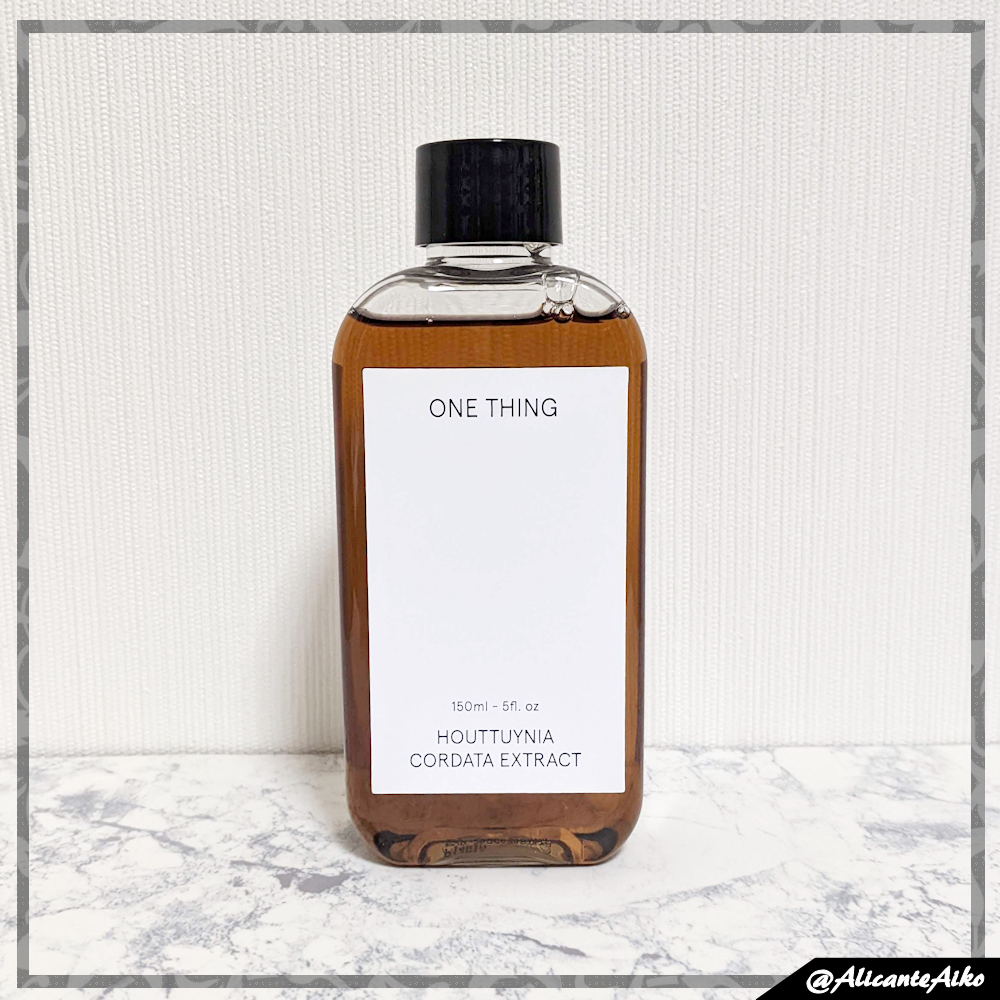 ドクダミ化粧水/ONE THING/化粧水を使ったクチコミ（3枚目）