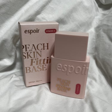 ピーチスキンフィッティングベース オールニュー SPF50 PA++++/espoir/化粧下地を使ったクチコミ（3枚目）