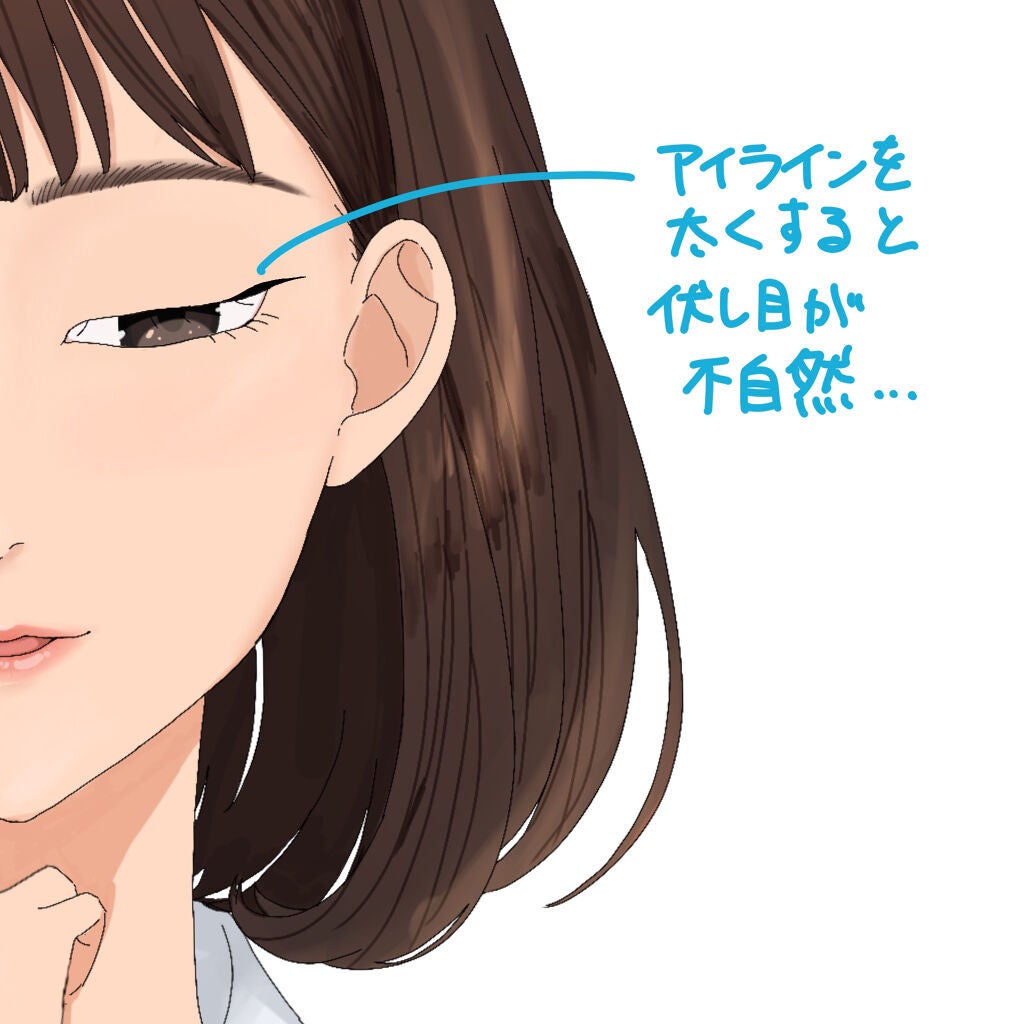 ラブ・ライナー リキッドアイライナーR3/ラブ・ライナー/リキッドアイライナーを使ったクチコミ(6枚目)