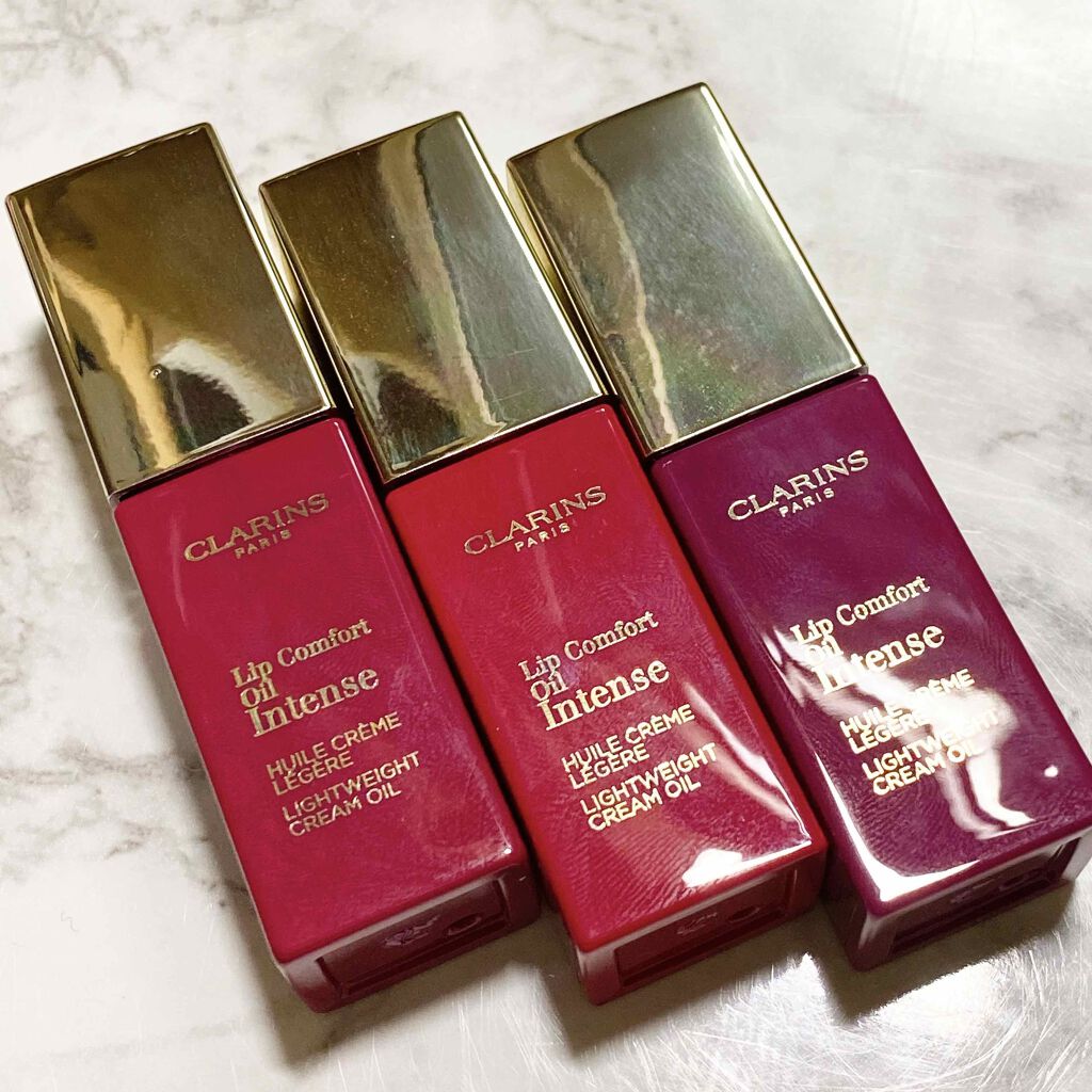 コンフォート リップオイル インテンス/CLARINS/リップグロスを使ったクチコミ(1枚目)