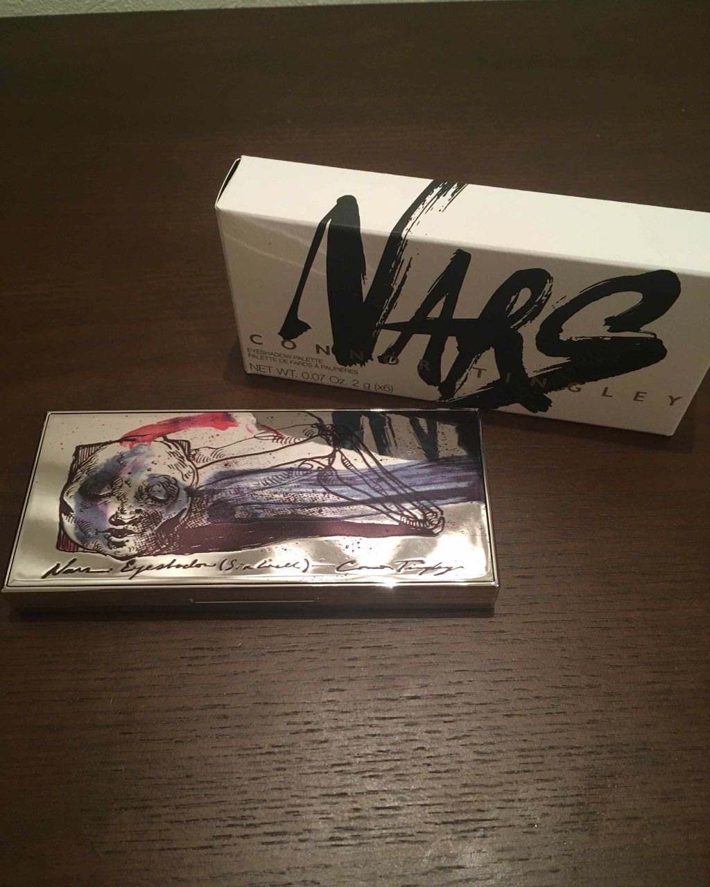 コナーティングリー アイシャドウパレット/NARS/アイシャドウパレットを使ったクチコミ(1枚目)