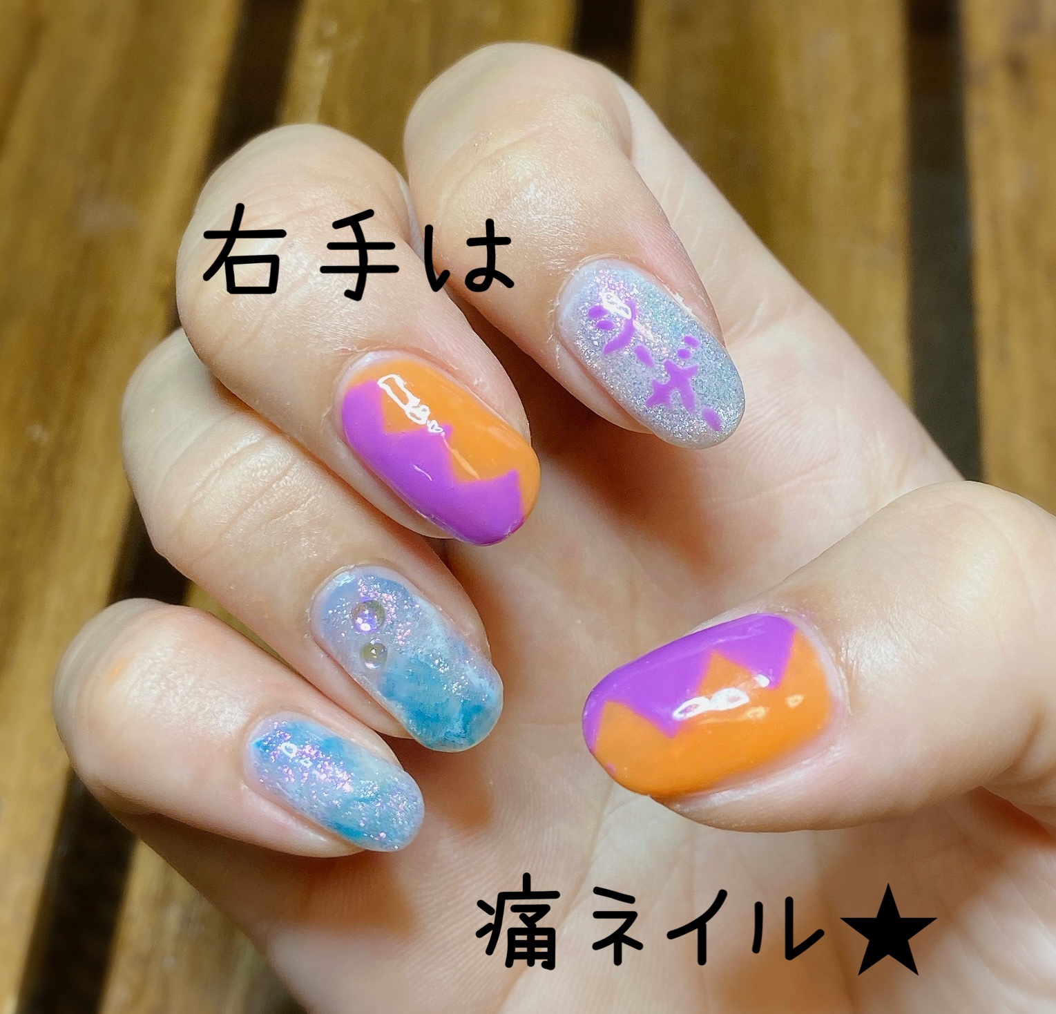 ネイル工房白パケカラージェル X004/ネイル工房/ジェルネイルを使ったクチコミ（3枚目）