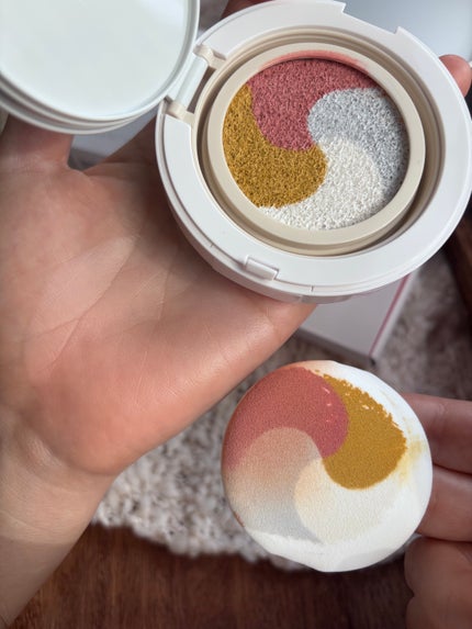 ディエム クルール カラートリックマルチクッションファンデーション/ディエム クルール/クッションファンデーションを使ったクチコミ(8枚目)