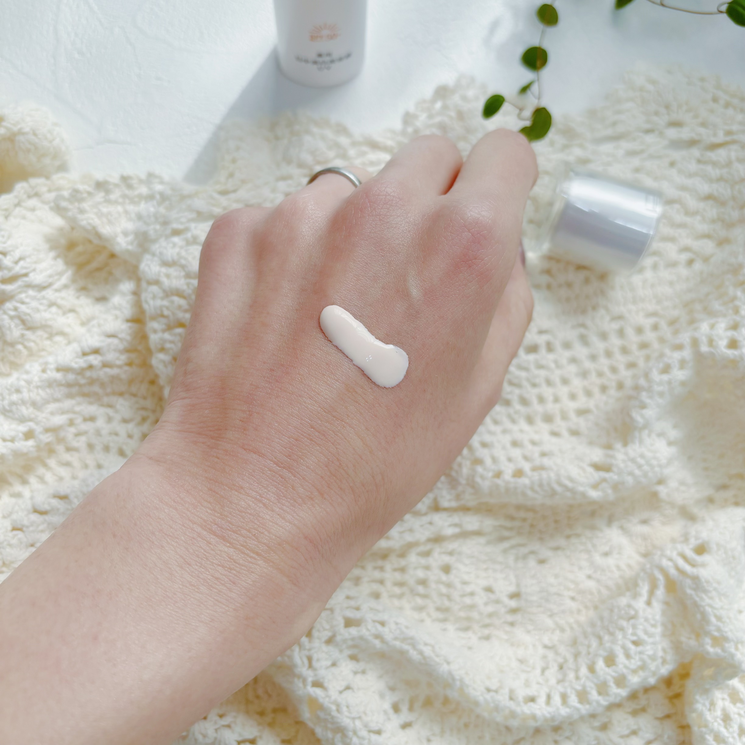 薬用 日中美白美容液UV/HAKU/日焼け止めローションを使ったクチコミ（2枚目）