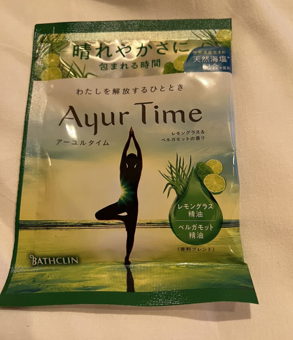 Ayur Time（アーユルタイム）/アーユルタイム/無機塩系入浴剤を使ったクチコミ（1枚目）