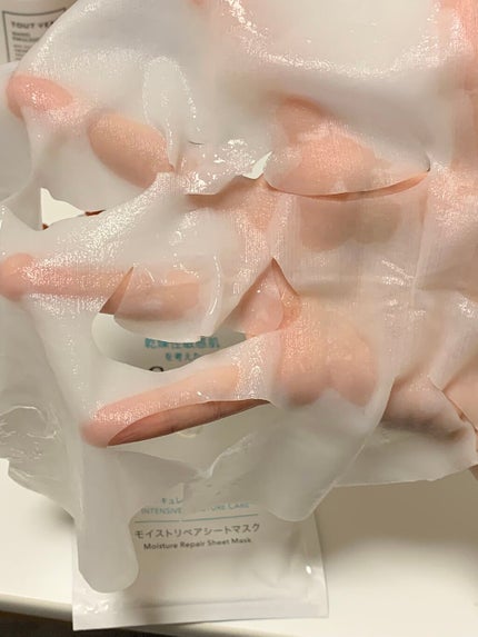 潤浸保湿 モイストリペアシートマスク/キュレル/シートマスク・パックを使ったクチコミ(4枚目)