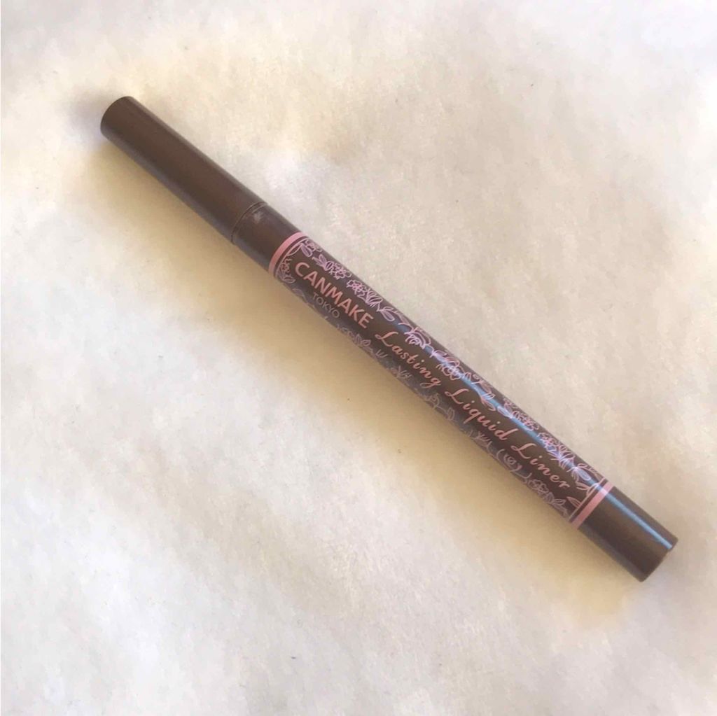 ラスティングリキッドライナー/キャンメイク/リキッドアイライナーを使ったクチコミ(1枚目)