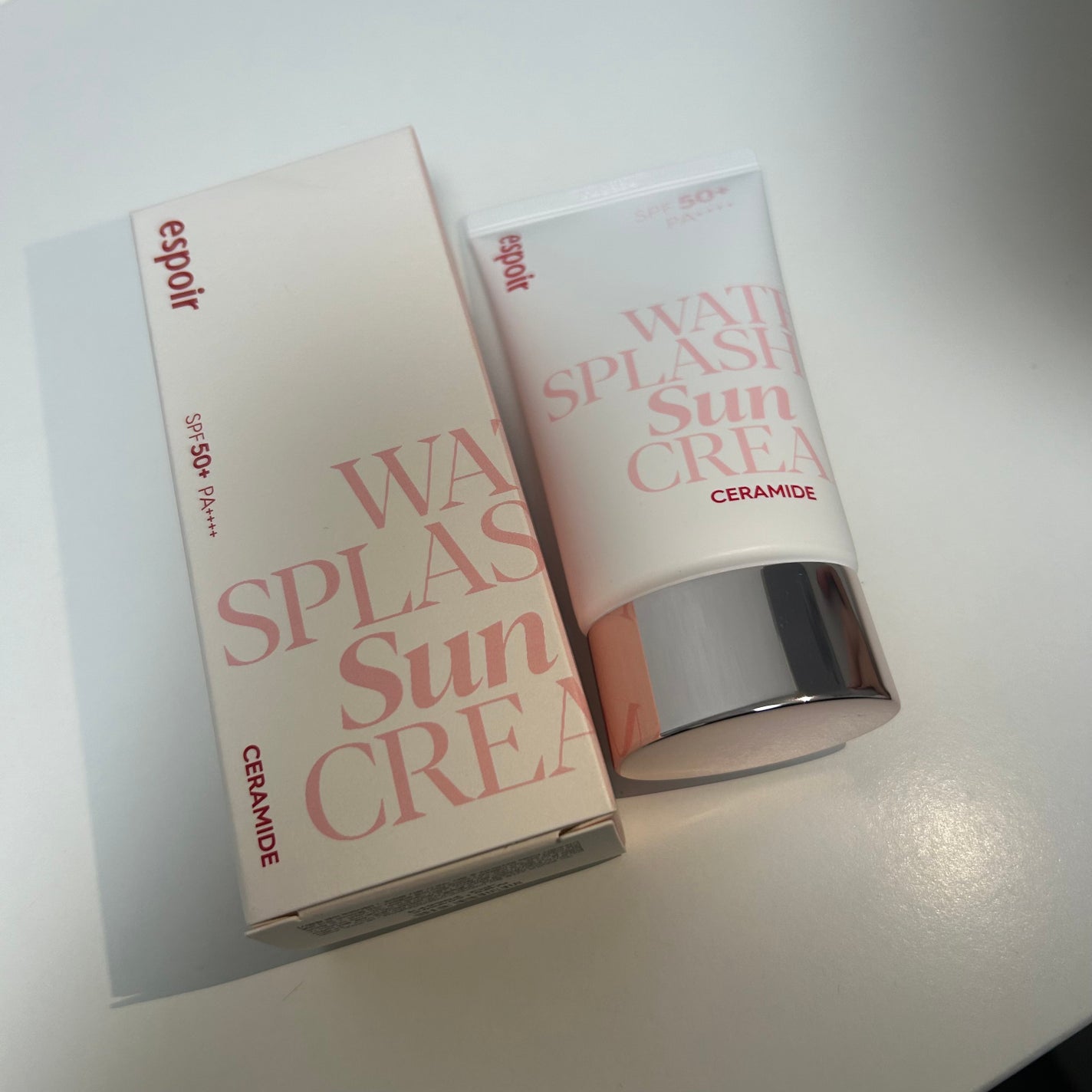 ウォータースプラッシュサンクリーム セラミド/espoir/日焼け止めクリームを使ったクチコミ(1枚目)