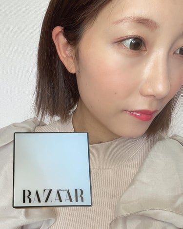 スマートスキンフィットクッションファンデーション/Harper's BAZAAR Cosmetics/クッションファンデーションを使ったクチコミ（7枚目）