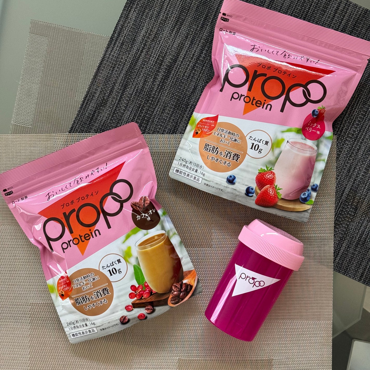 プロポ プロテイン(カフェオレ味)/ロート製薬/その他プロテインを使ったクチコミ(1枚目)