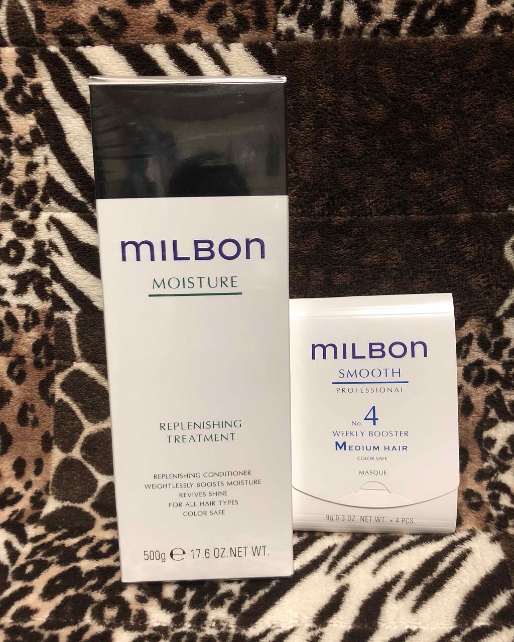 リプレニッシング シャンプー ／ トリートメント/ミルボン/サロンシャンプーを使ったクチコミ（1枚目）