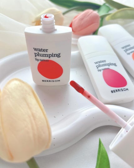 ウォータープランピング リップタトゥー/ベリサム/口紅を使ったクチコミ(2枚目)