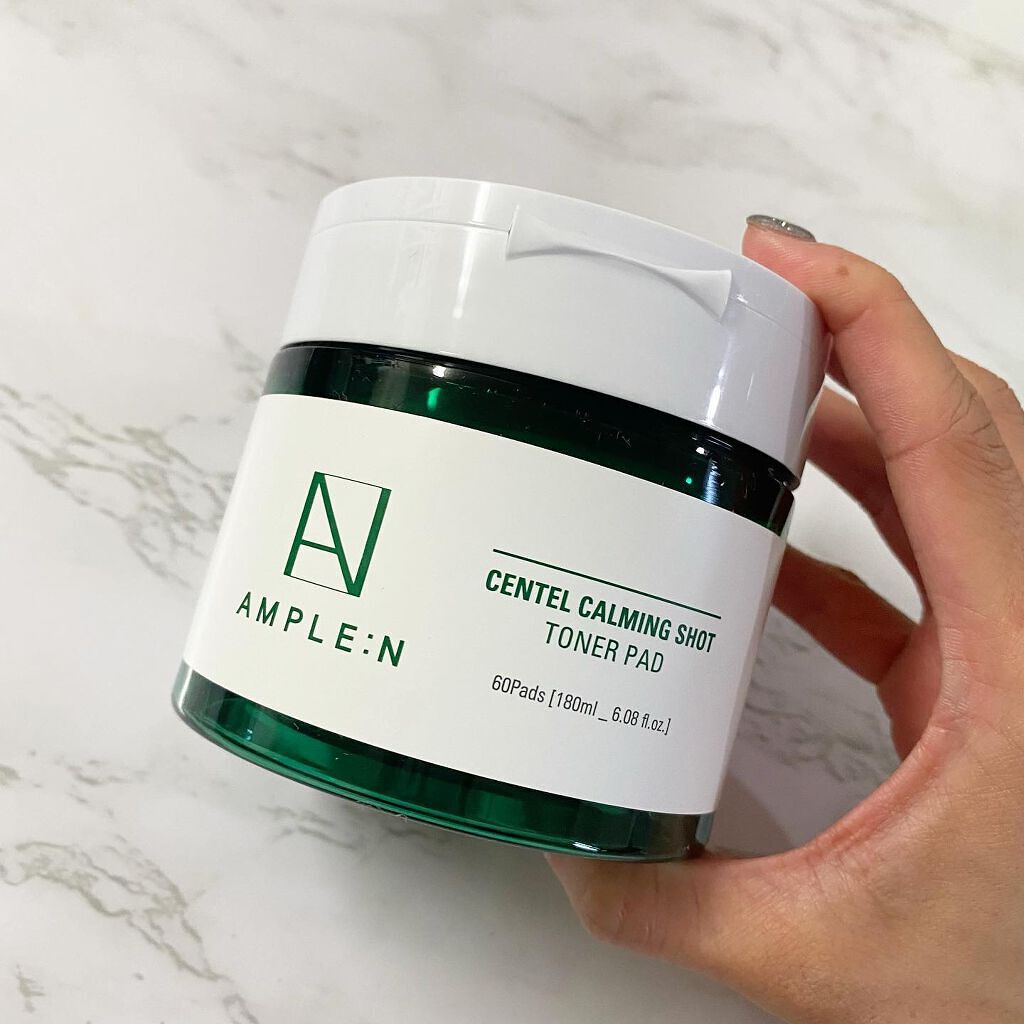 センテルカーミングショットトナーパッド/AMPLE:N/トナーパッドを使ったクチコミ(2枚目)
