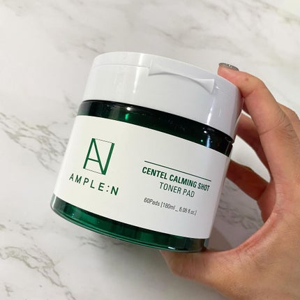 センテルカーミングショットトナーパッド/AMPLE:N/トナーパッドを使ったクチコミ(2枚目)