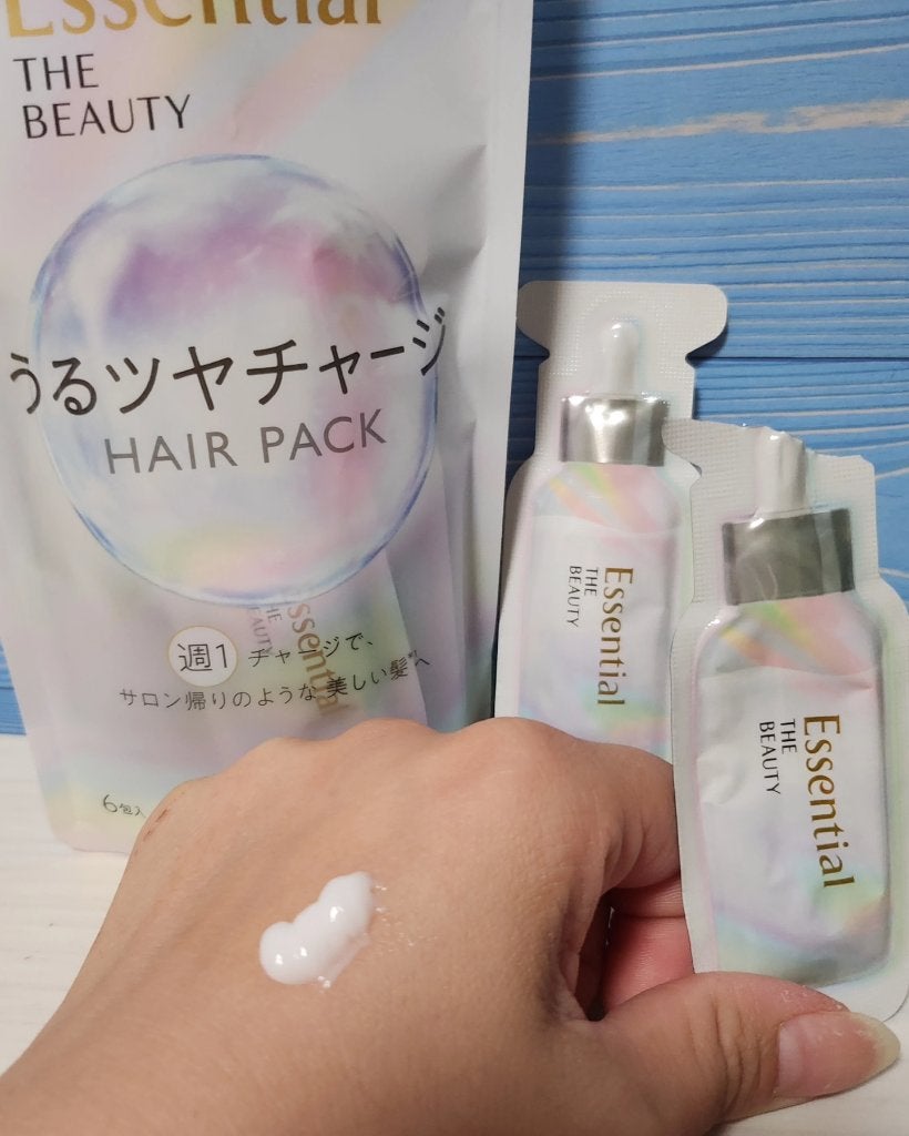 ザビューティ うるツヤチャージヘアパック/エッセンシャル/ヘアマスク・ヘアパックを使ったクチコミ(3枚目)
