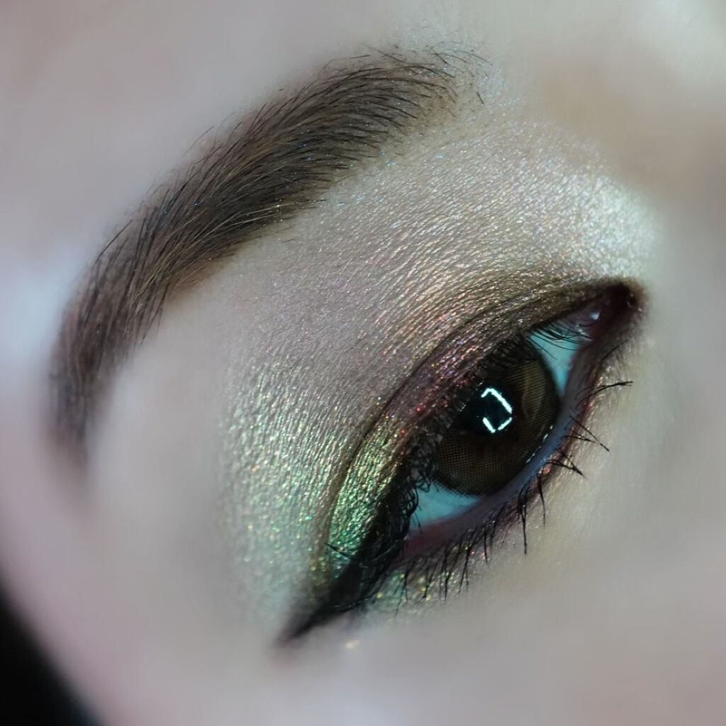 space age highlighter/Kaleidos Makeup/パウダーハイライトを使ったクチコミ(7枚目)