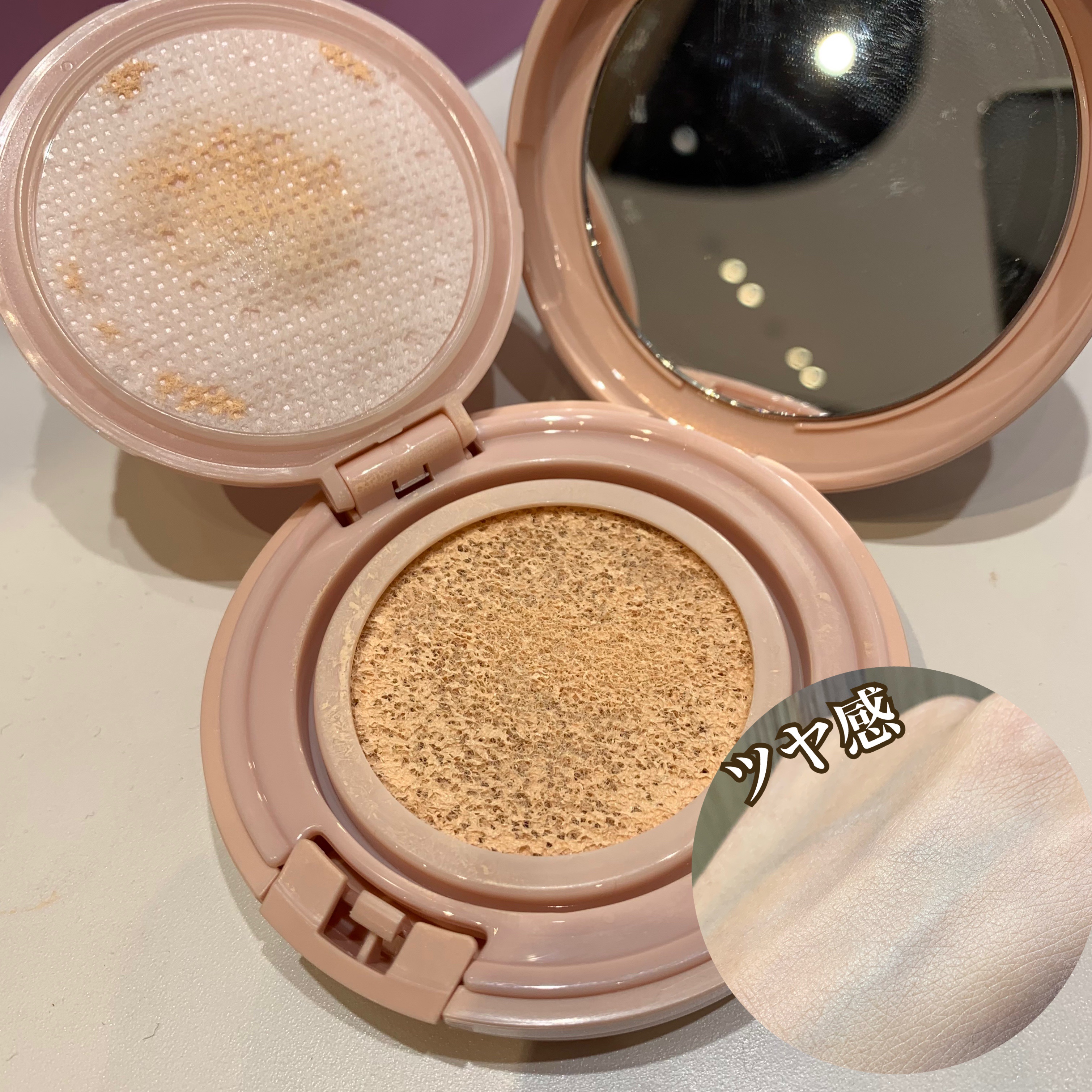 シースルー ヴェール コンパクト/PAUL & JOE BEAUTE/ファンデーションを使ったクチコミ（2枚目）