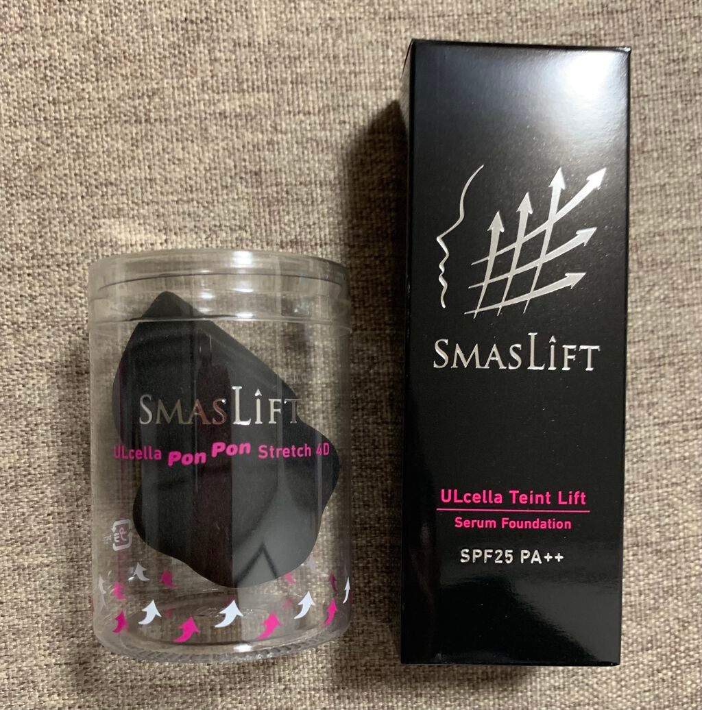 もふるん on LIPS 「ウルセラタンリフトキット。ファンデーションと、スポンジとセット..」(1枚目)