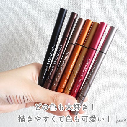 スキルレスライナー/LUMIURGLAS/リキッドアイライナーを使ったクチコミ(6枚目)