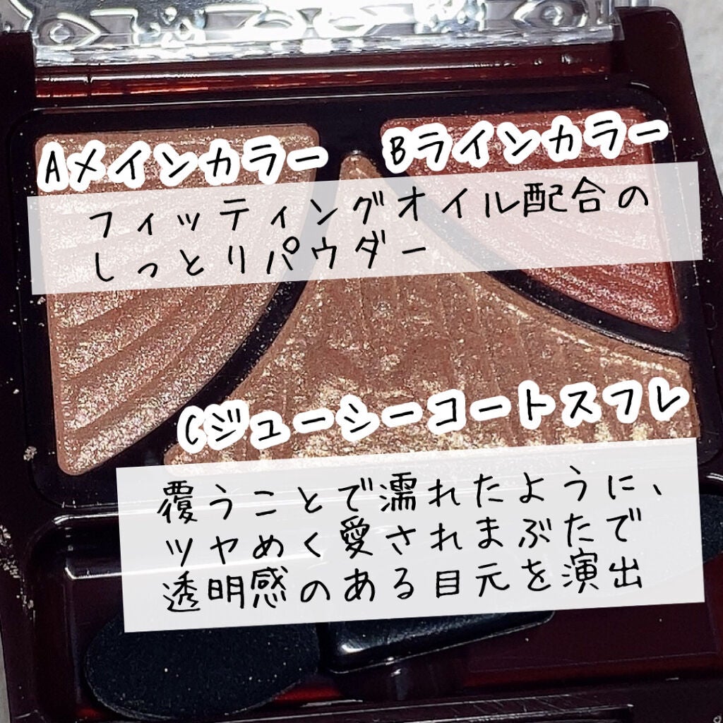 ジューシーピュアアイズ/キャンメイク/アイシャドウパレットを使ったクチコミ(5枚目)