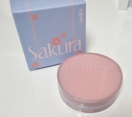 プロテーラービーベルベットカバークッション 21 アイボリー(桜エディション)/espoir/クッションファンデーションを使ったクチコミ(3枚目)