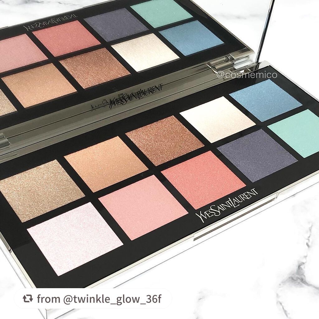 パレット ポップイン フレッシュ/YVES SAINT LAURENT BEAUTE/アイシャドウパレットを使ったクチコミ(1枚目)