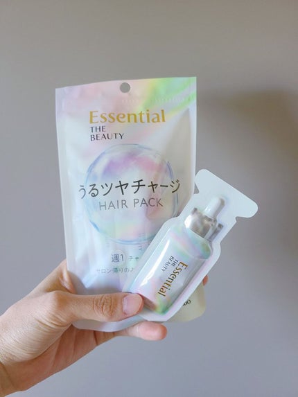 ザビューティ うるツヤチャージヘアパック/エッセンシャル/ヘアマスク・ヘアパックを使ったクチコミ(1枚目)