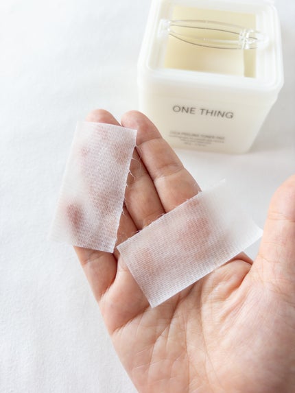 シカピーリングトナーパッド/ONE THING/トナーパッドを使ったクチコミ(7枚目)