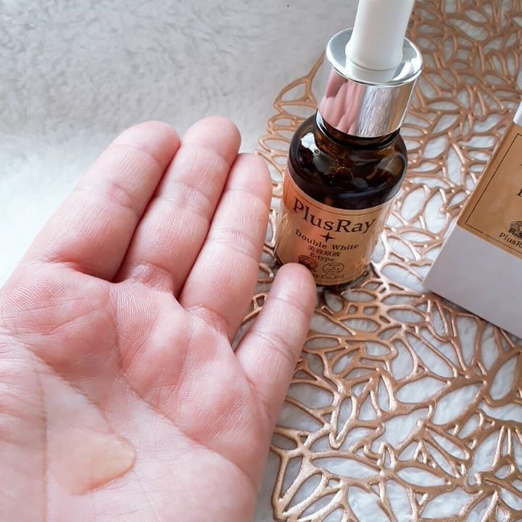 エクストラダブルホワイト美容原液Eタイプ/PlusRay/ブースター・導入液を使ったクチコミ(2枚目)