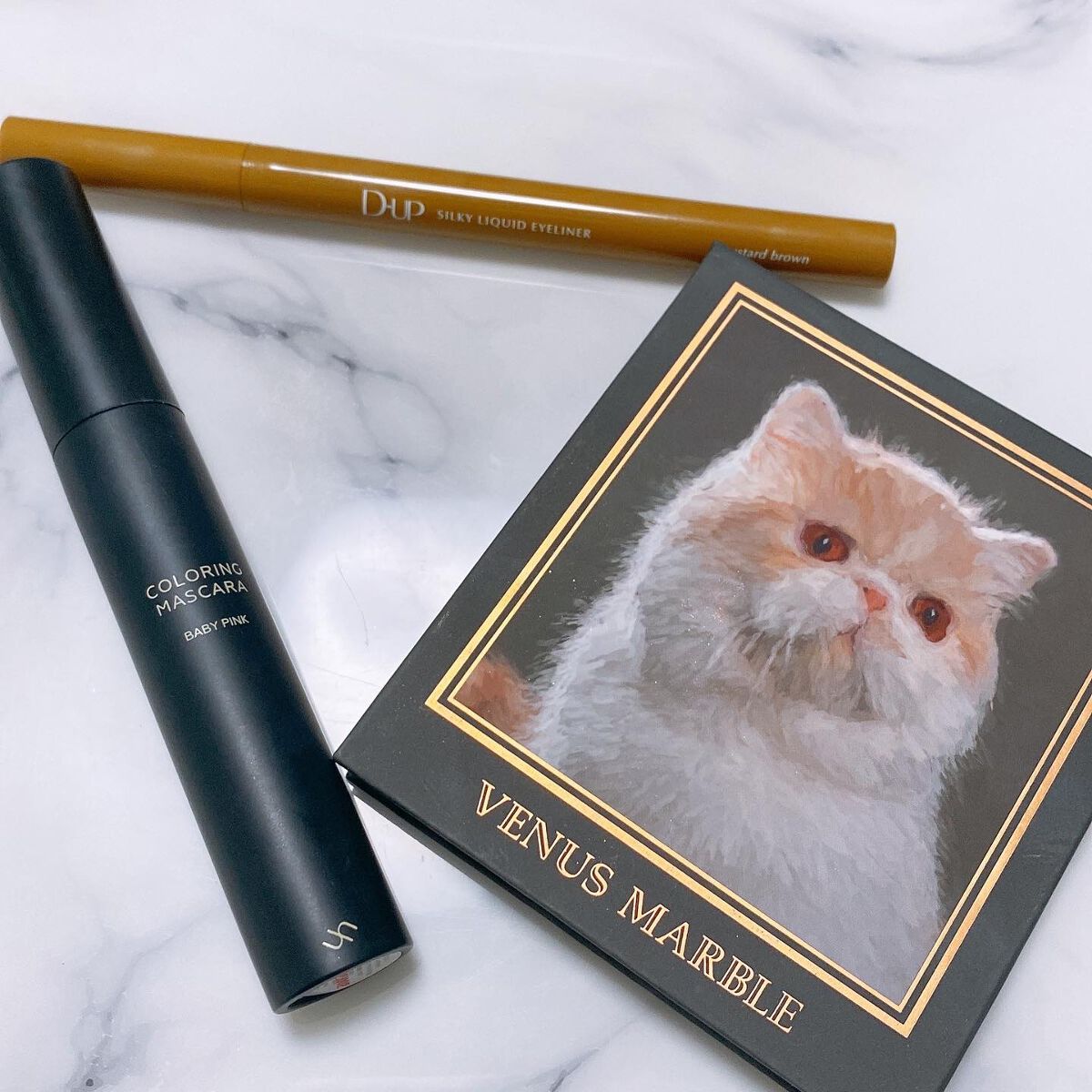 Venus Marble アイシャドウキャットシリーズ/Venus Marble/アイシャドウパレットを使ったクチコミ（3枚目）