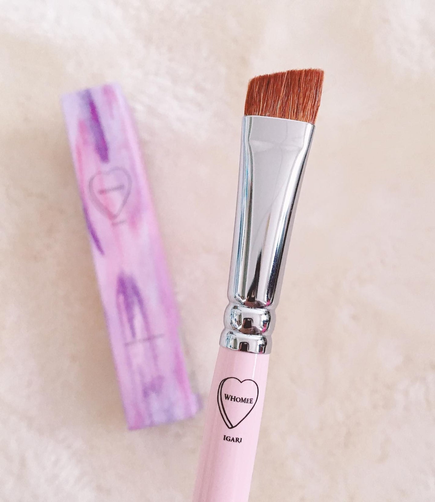 フーミー アイブロウブラシ 熊野筆/WHOMEE/メイクブラシを使ったクチコミ(2枚目)