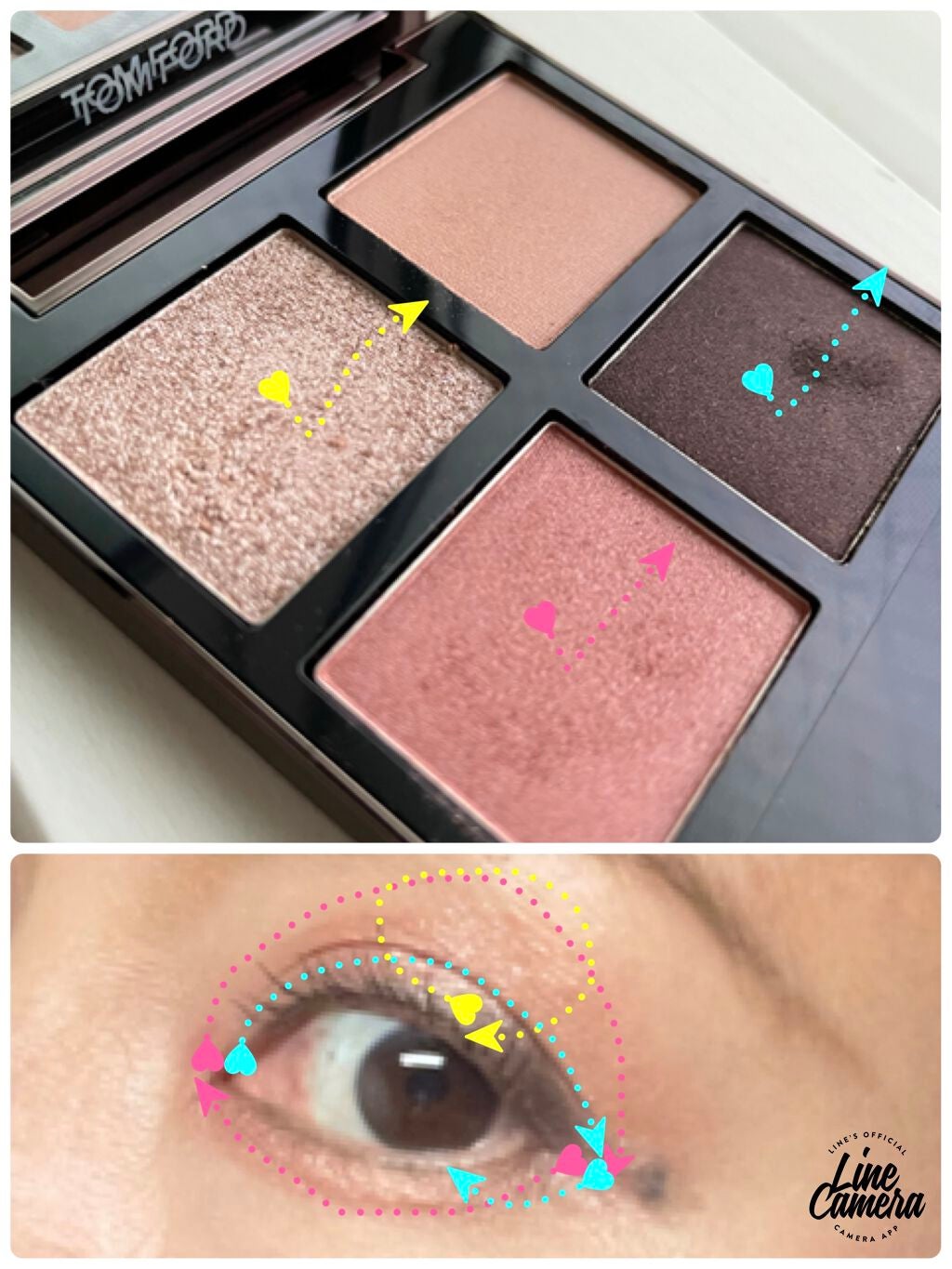 アイ カラー クォード/TOM FORD BEAUTY/アイシャドウパレットを使ったクチコミ(3枚目)