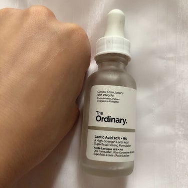 Lactic Acid 10% + HA/The Ordinary/ピーリングを使ったクチコミ（5枚目）