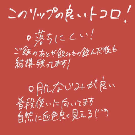 ラスティング リップカラーN/CEZANNE/口紅を使ったクチコミ(3枚目)