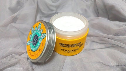 ハピネススマイル スノーシア ボディクリーム/L'OCCITANE/ボディクリームを使ったクチコミ(1枚目)