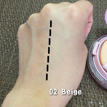 ワンダーベルベットラスティングクッション/i’m meme/クッションファンデーションを使ったクチコミ(6枚目)